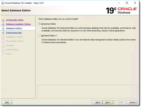 Installing Oracle Database 19c