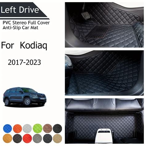 LHDFor Skoda For Kodiaq 7seats2017 2023 Three Layer PVC Stereo Full