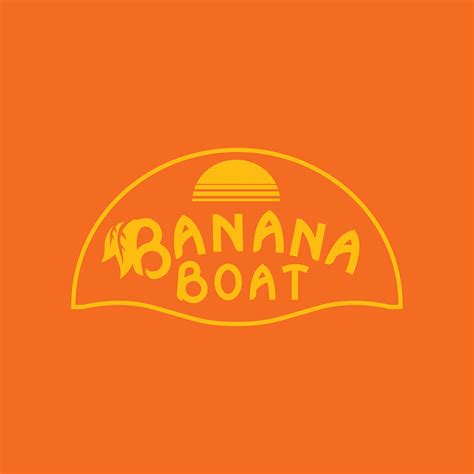 Banana Boat Logo Concept On Behance