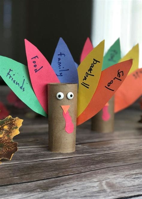 Thanksgiving Turkey Toilet Paper Roll Craft Share Your Gratitude