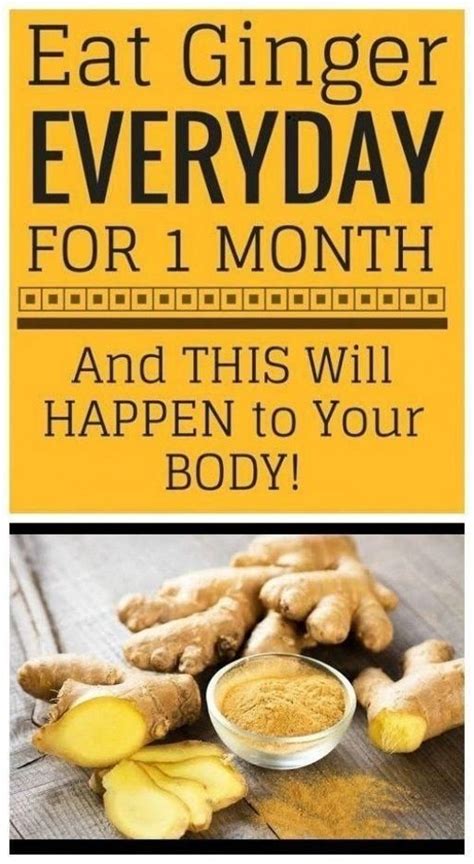 If You Eat Ginger Everyday For 1 Month This Is What Happens To Your