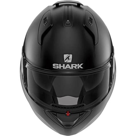 Capacete Shark Evo Es Blank Matt Kma Preto Fosco