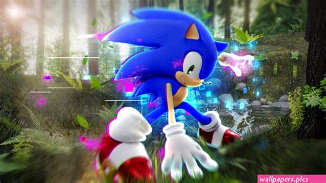 Wallpaper : Sonic the Hedgehog Sonic Frontiers Video Game Art PC gaming ...