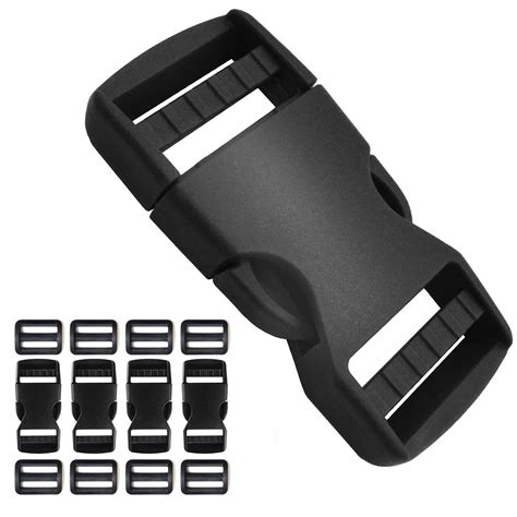 Buy 1 Side Release Buckle 4pcs Tri Glide Slide Clip 8pcs Plastic