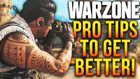 Call Of Duty Warzone Pro Tips To Become A Better Player Youtube