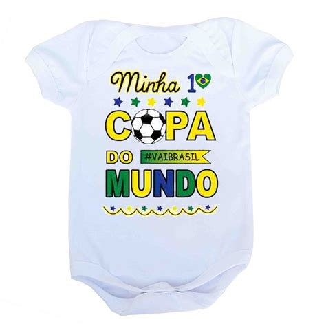 Body Copa Do Mundo Minha Primeira Copa Shopee Brasil