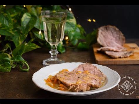 Arrosto Di Coppa Al Vino Bianco Youtube