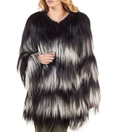 Long Hair Goat Skin Coat