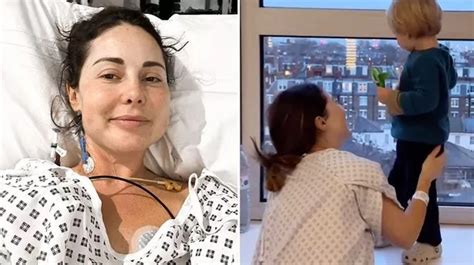 Louise Thompson Shares Sons Upsetting Reaction To Her Hospital Stay