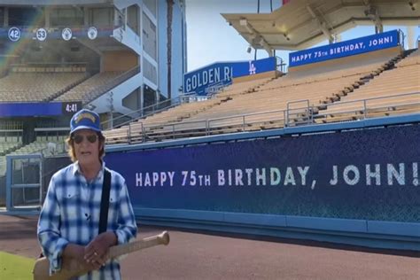 John Fogerty Plays Centerfield from Dodger Stadium Center Field