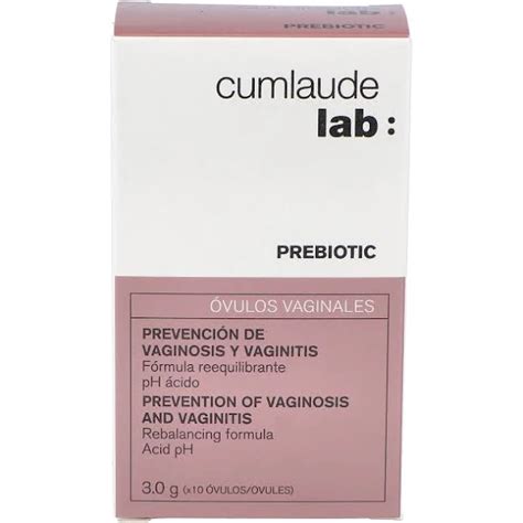 Cumlaude Prebiotic Ovulos Vaginales Farmaciaelbierzo