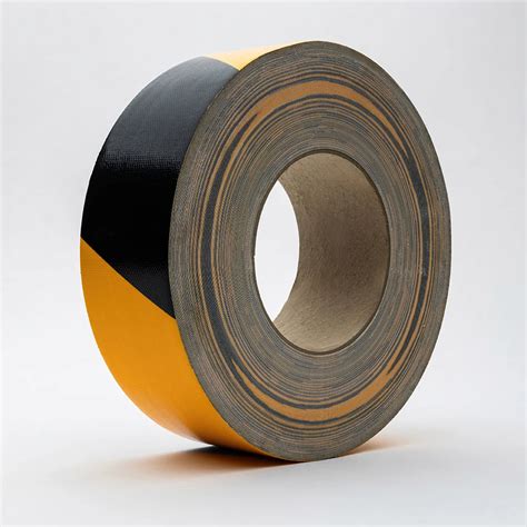 Megatape MCT 300 Gaffa Tape 50 Mm X 50 Mtr Geel Zwart 6 Rollen Tapes