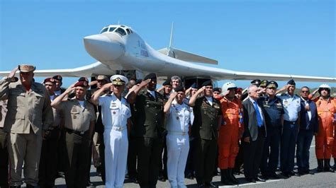 Bombardeiros estratégicos russos Tu 160 pousam na Venezuela Poder