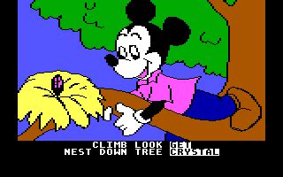 Screenshot Of Mickey S Space Adventure Dos Mobygames