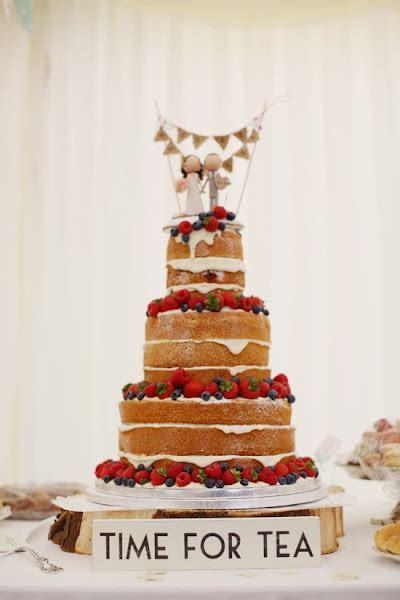 Naked Cakes Nueva Tendencia En Tartas De Boda Bodas