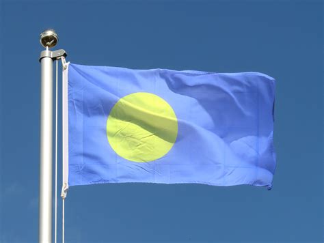 Palau Flagge Palauische Fahne Online Kaufen Flaggenplatz De