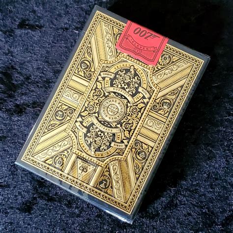 James Bond Playing Cards 007 Theory11 Limited Edition Cards Hype Decks