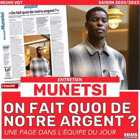 Reims VDT On Twitter RT Reimsvdt Entretien Marshall Munetsi