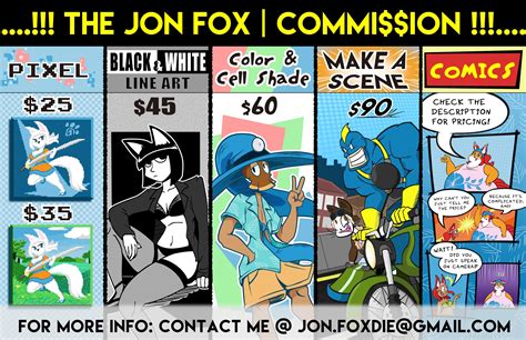 Commission Guide 2023 By Thejonfox On Itaku