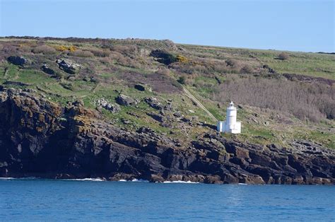 Lighthouse Near Lands End Lighthouse Devon Uk Lands End