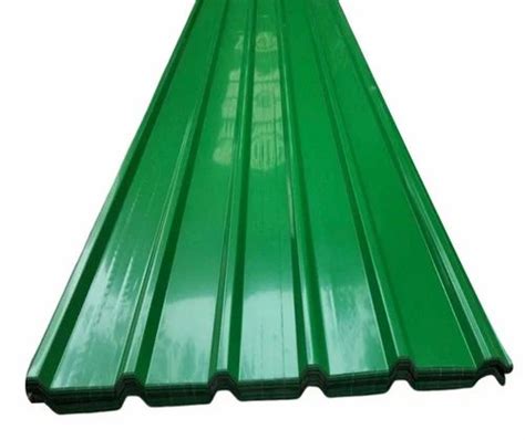 Green Mild Steel Color Coated Roofing Sheet At Rs Kg Ms Roofing