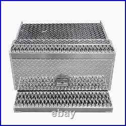 Aluminum Battery Box X Chain Tool Box Battery Box Aluminum Step