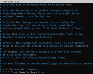 Crontab Syntax On Linux Useful Examples