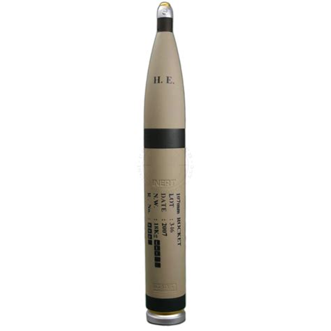 107mm He Rocket Inert Replica Training Aid Inert Products Llc