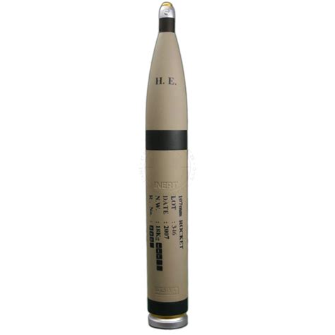 107mm HE Rocket - Inert Replica Training Aid - Inert Products LLC