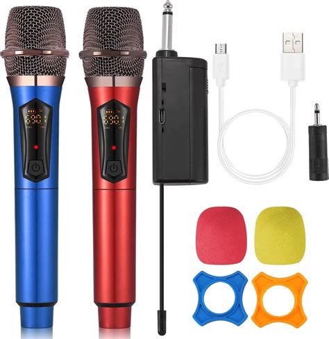 Microfono Wireless Microfono Karaoke Alpowl Con Khz Bit