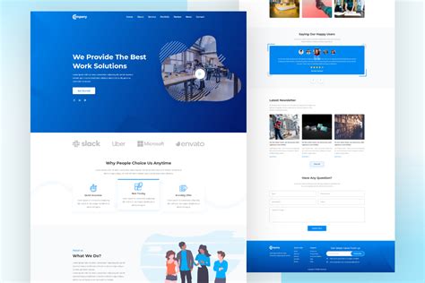 Agency Landing Page Design On Behance