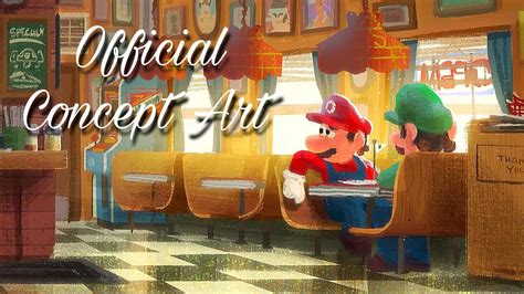 Mario Movie Illumination Concept Art