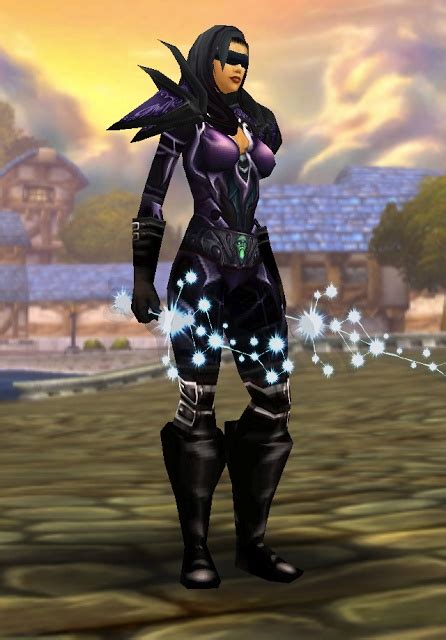 Stylish Azeroth Street Style Rogue Star World Of Warcraft Game Wow