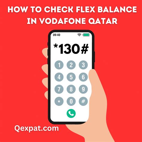 check flex balance  vodafone qatar  simple guide qexpatcom