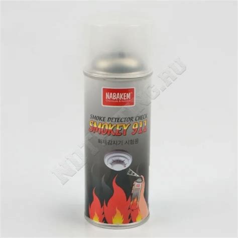 Аэрозоль Nabakem Smokey 911 для проверки дымовых извещателей со скидкой ...