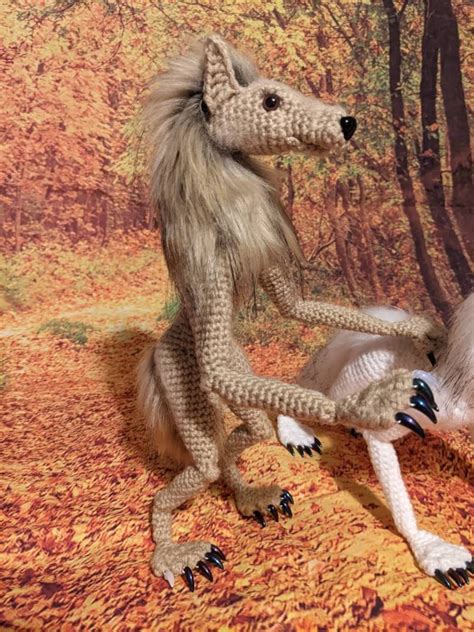 Pattern Only Werewolf Crochet Pattern Etsy