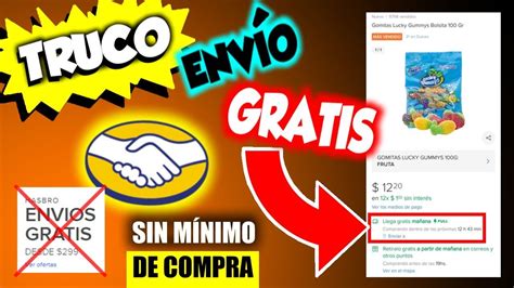 TRUCO Envío GRATIS en cualquier compra Mercado Libre YouTube