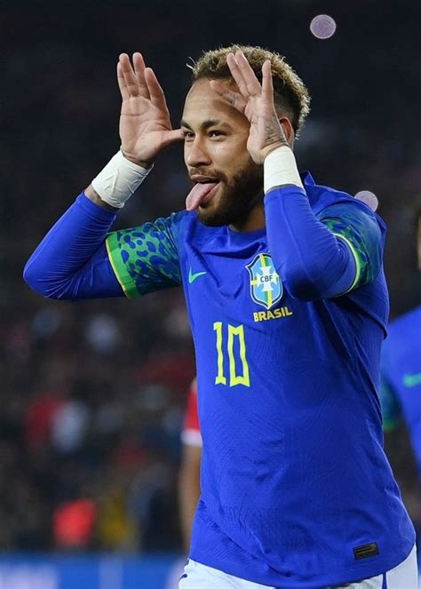 Neymar Jr Brazilië Tunesië 27 9 2022 em 2022 Futebol neymar