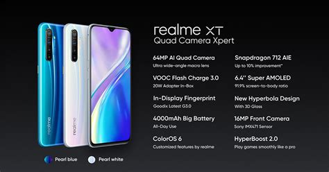 Realme XT XT 730G Monster 64MP Camera Phones Announced