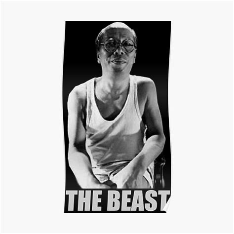 "Kung Fu Hustle, The beast" Poster by JackCarter2501 | Redbubble