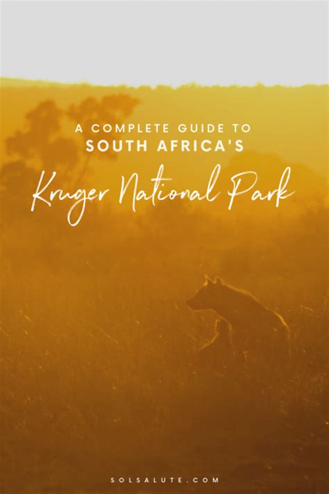 A Complete Guide To Visiting Kruger National Park South Africa Artofit