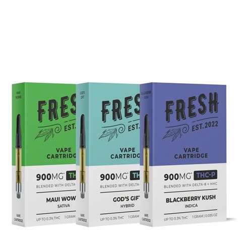 900mg Thcp D8 Hhc Vape Carts Bundle Fresh