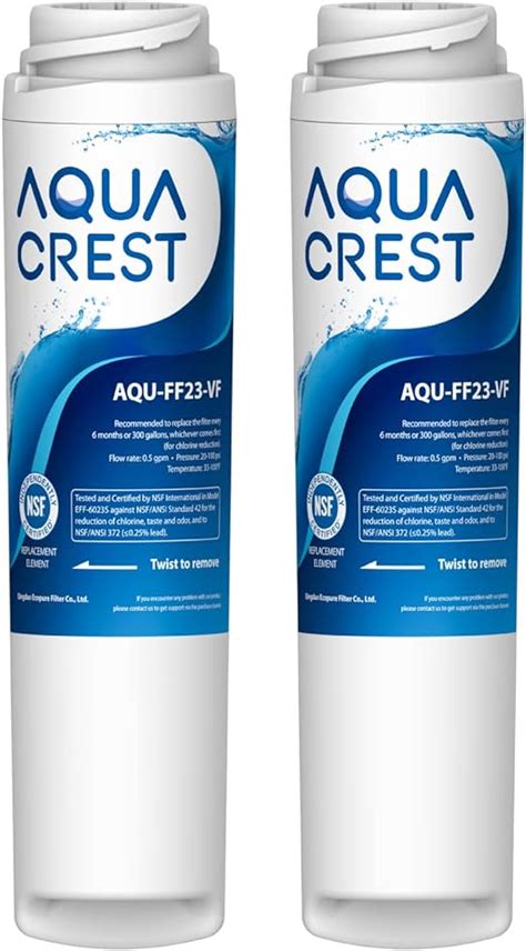 Amazon AQUA CREST FQSVF Under Sink Water Filter Replacement For