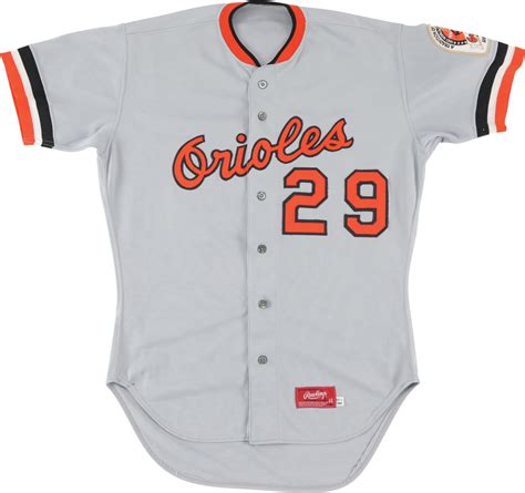 Ken Singleton Baltimore Orioles Signed Game Worn Jersey