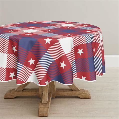 Amazon Horaldaily 4th Of July Tablecloth 70x70 Inch Round