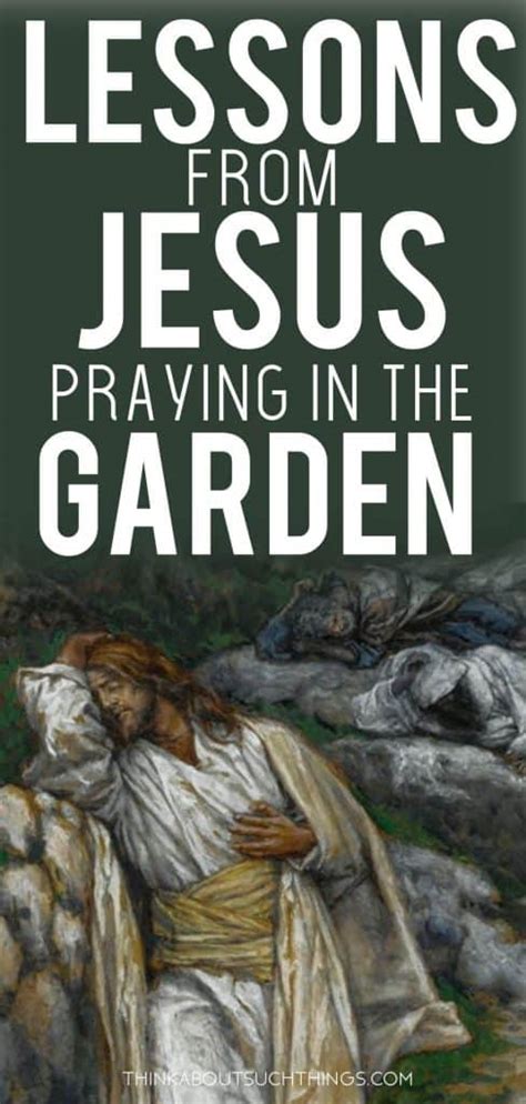 Powerful Lessons From The Agony In The Garden | Think About Such Things