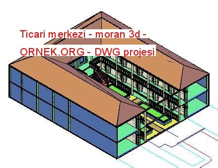 Proje Sitesi Atölye terzilik ile konut Autocad Projesi