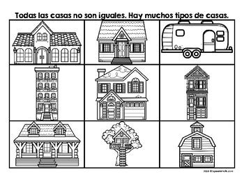 La Casa Spanish House Diagram Vocabulary And Labeling By Spanish Profe