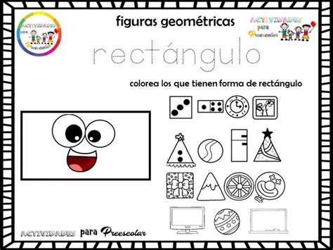 Fichas Para Trabajar Las Figuras Geométricas Imagenes Educativas