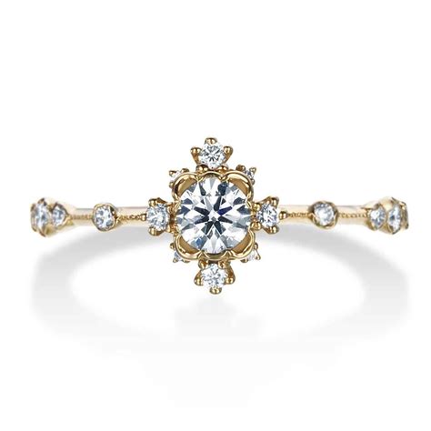 Snowflake Cluster Diamond Engagement Ring Kataoka The Jewellery Editor